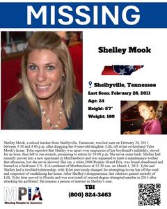 Missing: Shelley Mook, 24, Shelbyville, Tennessee