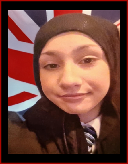 Missing: Juwayriyah,13, Birmingham, UK