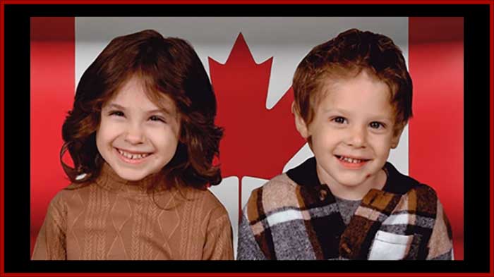 Missing: 6-year-old Lilly and 4-year-old Jack Sullivan, Nova Scotia